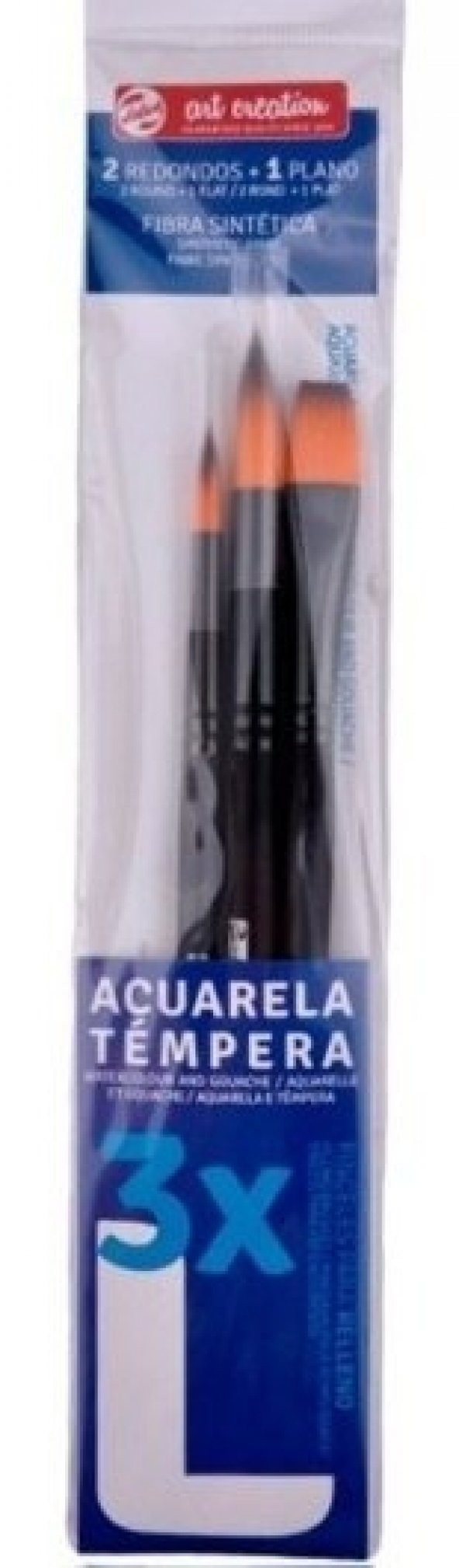 ART CREATION 3LÜ SULUBOYA FIRÇA SETİ (LARGE) - L