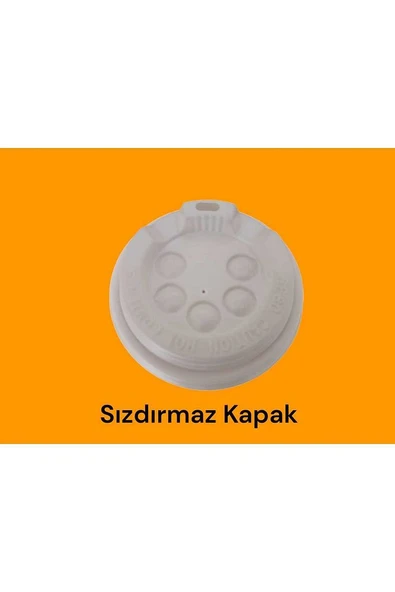 KARTON-SIZDIRMAZ KAPAKLI  Sıcak İçecek Bardağı ÇİFT DUVARLI (DW) EL DUDAK YAKMAZ (8-12 OZ SEÇENEKLİ) 30'lu - 4