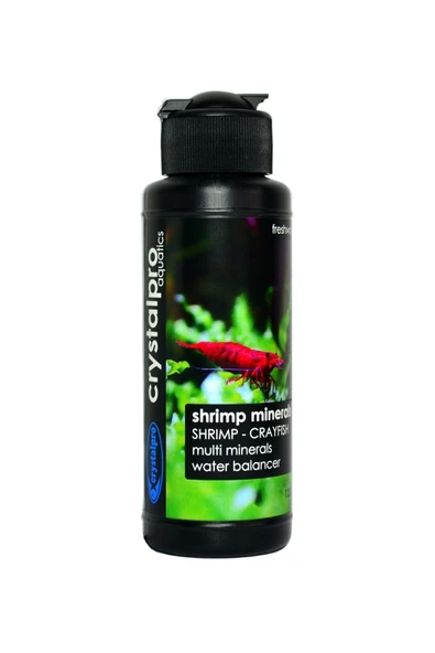 CrystalPro Shrimp Minerals Su Karidesleri İçin Mineral Su Düzenleyici 125 ml