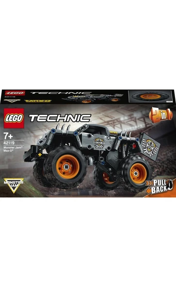Technic Monster Jam® Max-D® 42119 - Çocuklar için Canavar Kamyon Oyuncak Yapım Seti (230 Parça) - 3