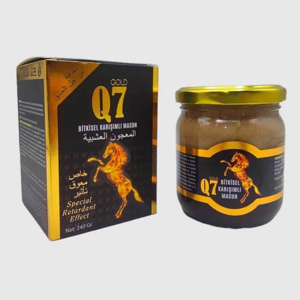 Q7 MACUN 240 GR BALLI BİTKİSEL MACUN