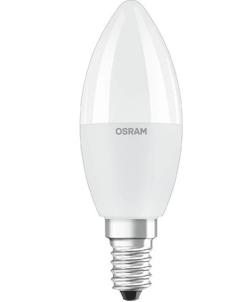 Osram E-14 Duy 4,9 W Beyaz Işık Led Ampul 3 Lü Paket