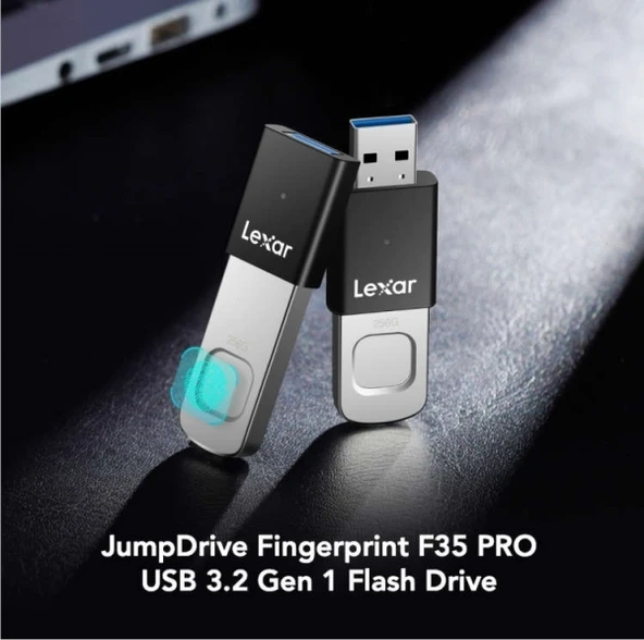 LEXAR 256GB LJDF35P256G-RNBNG FLASH DRIVE JUMPDRIVE F35PRO USB 3.2 GEN1 FLASH DRIVE UP TO 400MB/S READ AND 350MB/S WRITE - 2