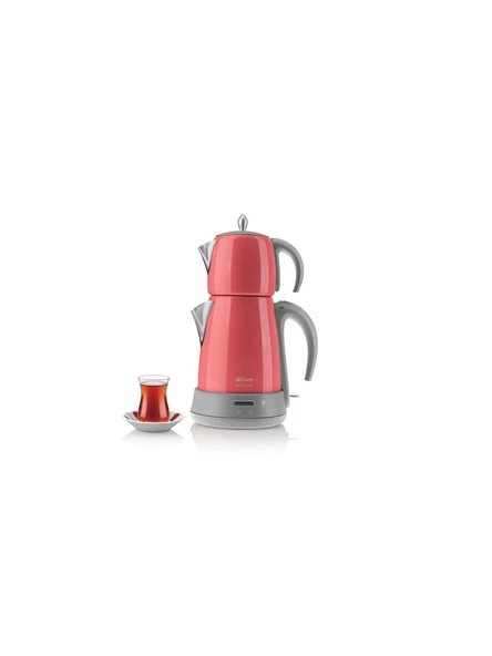 Arzum AR3019 Çaycı Klasik Çay Makinesi - Mercan - 4
