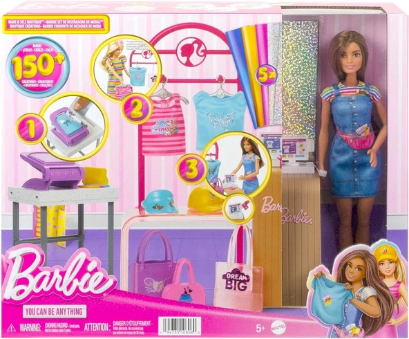 Barbie Tasarım Butiği HKT78 - 5