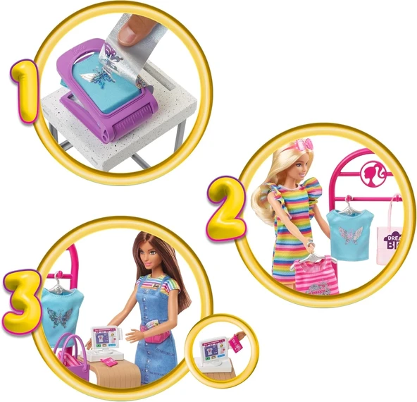 Barbie Tasarım Butiği HKT78 - 2