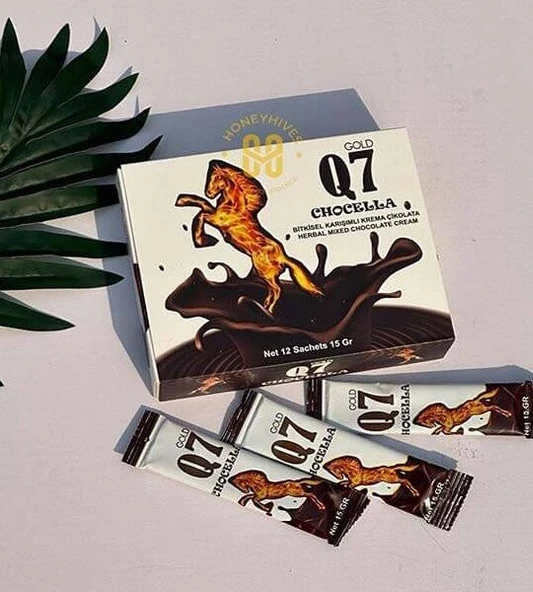 Q7 Macun KREM ÇİKOLATA CHOCOLATE CHOCELLA 12 Lİ