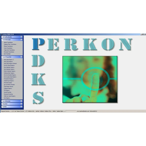 Perkon PDKS Yazilimi
