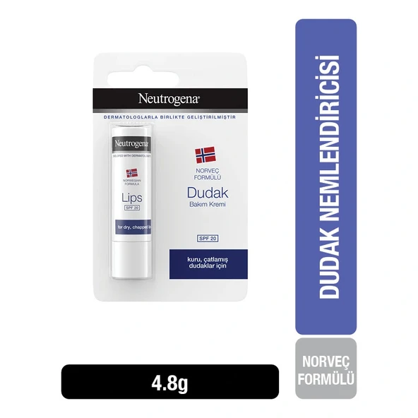 Neutrogena Koruma Faktörlü Dudak Kremi Spf 20 4,8 gr