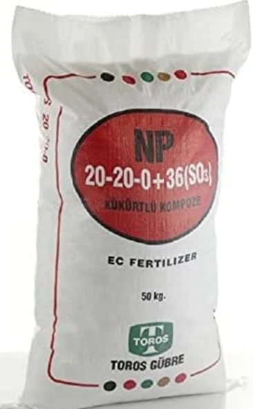 Kompoze Gübre 20 20 0 Azot, Fosfor, Kükürt Yavuzer Tarım Taban Gübresi 5Kg - 3