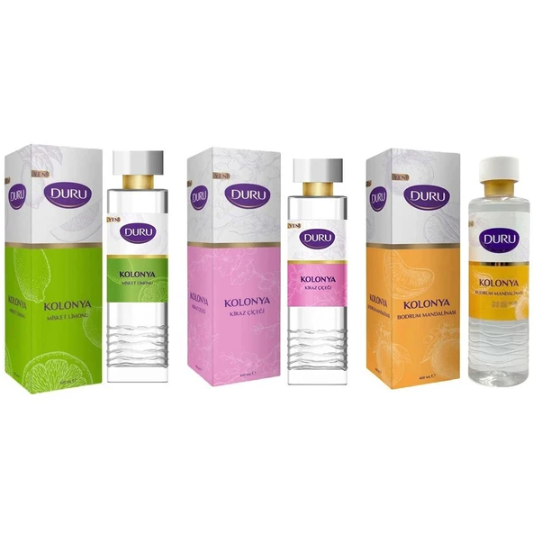Duru Kiraz Çiçeği Kolonya Cam Şişe 200 ml - 4