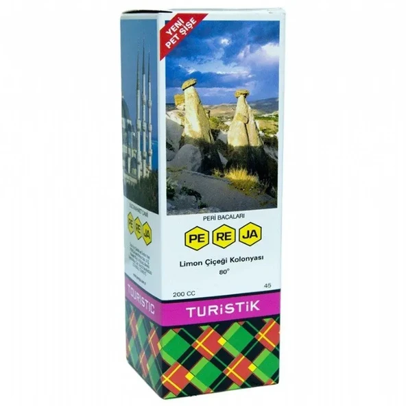 Pereja Limon Çiçeği Kolonyası 200 ml Pet Ambalaj-80 Derece