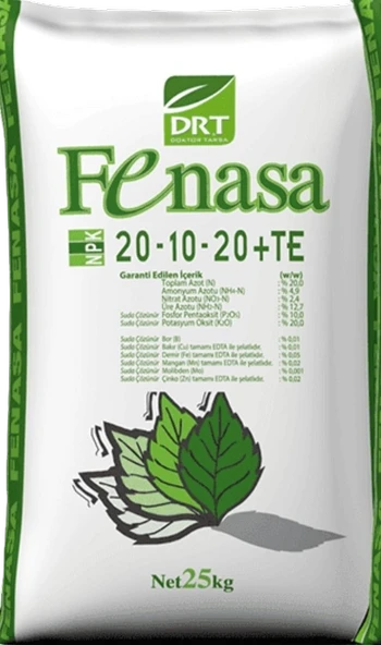 Damlama Gübresi NPK Fenasa 20 10 20 + Me Bitki, Çim, Yavuzer Tarım Gübre 10 Kg - 2