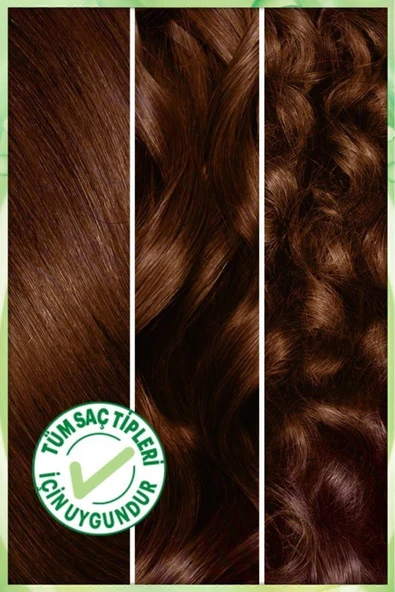 Garnier Nutrisse Yoğun Besleyici Kalıcı Krem Saç Boyası 4.3 Altın Kahve - Resim 6