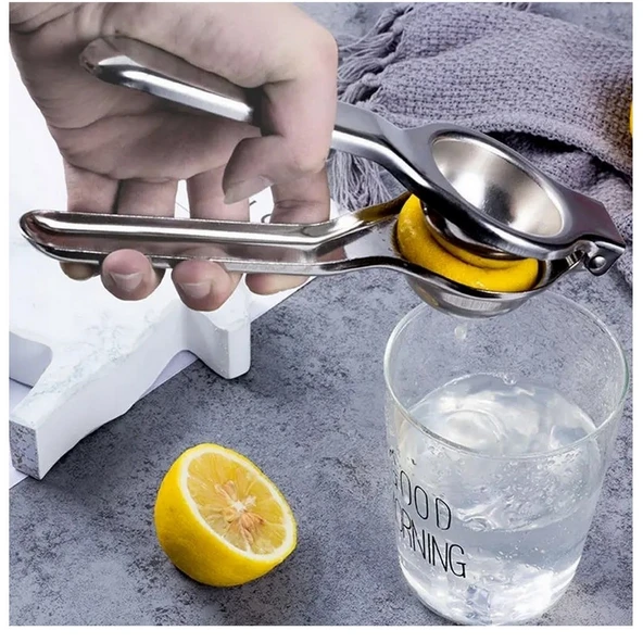 Pratik Metal Limon Sıkacağı Limon Sıkacağı Portakal Sıkacağı Portakal Sıkacağı Limon Sıkıcı - 2