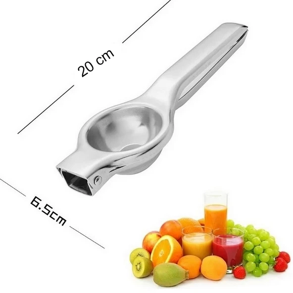 Pratik Metal Limon Sıkacağı Limon Sıkacağı Portakal Sıkacağı Portakal Sıkacağı Limon Sıkıcı - 4