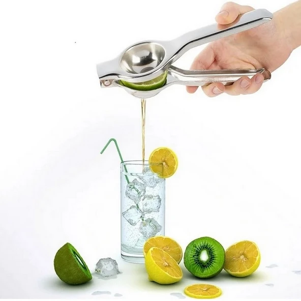 Pratik Metal Limon Sıkacağı Limon Sıkacağı Portakal Sıkacağı Portakal Sıkacağı Limon Sıkıcı - 5