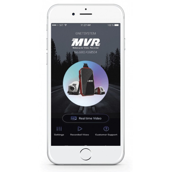 GNET MVR MOTOSİKLET 2 KAMERALI FULLHD Wi-Fi WPRF ARAÇ KAMERASI - 5