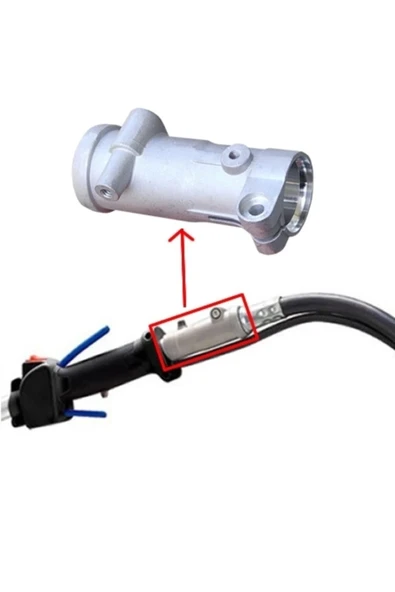 Prc Motorlu Tırpan Spiral Bağlantı Yatağı 26mm  şaft bağlantı aparatı çin modellere uyum sağlar - Resim 3