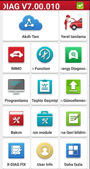 LAUNCH TABLET MUCAR SET XDIAG YAZILIM ONLINE - 6