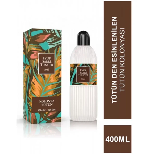 Eyüp Sabri Tuncer Tütün Pet Şişe Kolonya 400 ml - 3