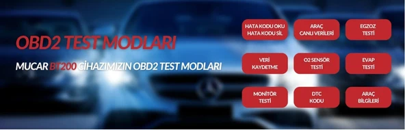 Launch Mucar Bt200 Araç Arıza Tespit Cihazı - 8