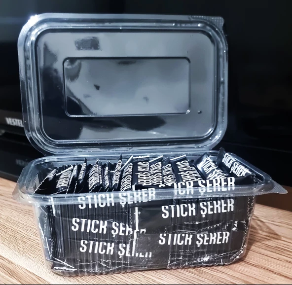 Self Stick Şeker Tek Kullanımlık Toz Şeker 3 gr.x 400 adet - 4