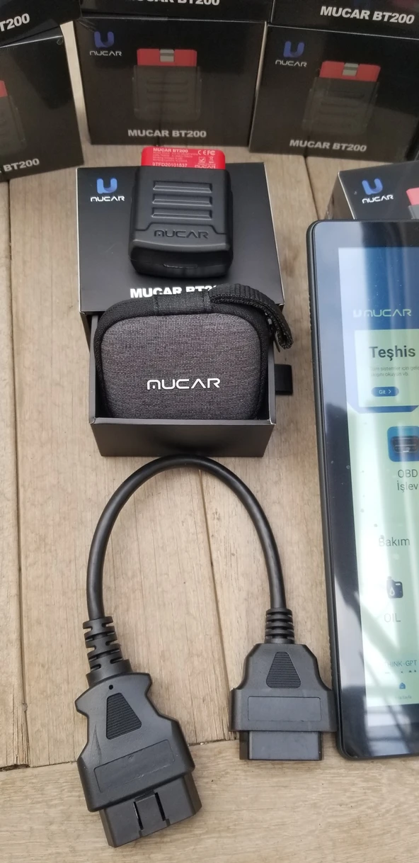 Launch Mucar Bt200 Araç Arıza Tespit Cihazı - 2