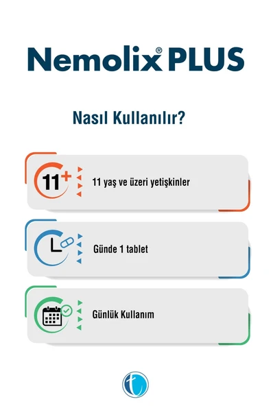 Nemolix Plus 30 Tablet - Resim 3