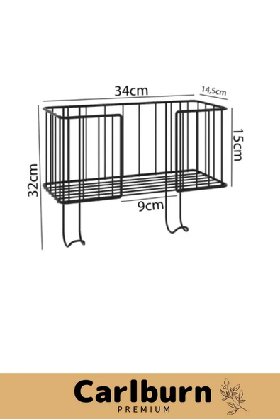 Özel Üretim Kapı Arkası Organizer Sağlam Dayanıklı Kolay Montajlu Sprey Ütü Masası Asma Aparatı - 2
