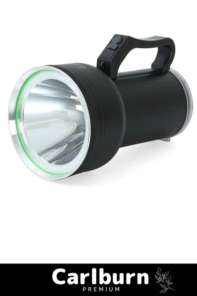 Premium 5 Modlu GT Led Taşınabilir Beyaz Işık 8800 mAh Akülü 23cm Güneş Solar Ledli Fener Aydınlatma - 4