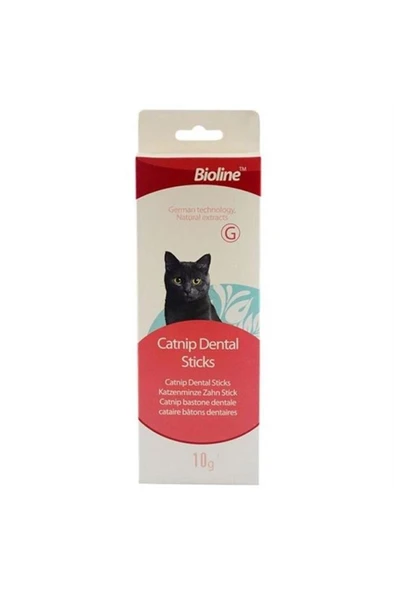 Bioline Tartar Önleyici Catnipli Dental Kedi Çubuk