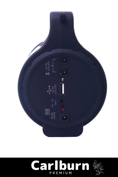 Premium 2 Florasan Led Beyaz Aydınlatma 1000 Lümen 5 Metre Kablolu Çift Yönlü Büyük Fener - Resim 4