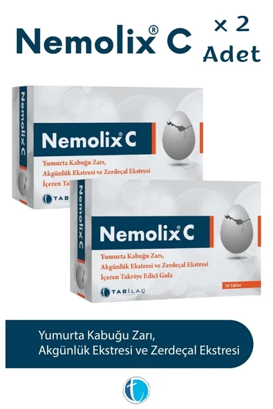 Nemolix C 30 Tablet x 2 Adet ürün görseli