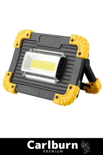 Premium 3 Mod Su Geçirmez 180 Derece Dönebilen 4400 Lityhum Pil 750 Lümen Powerbank Şarjlı Işıldak - 3