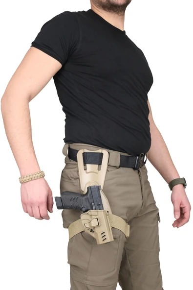 BG Tisaş Zigana Polimer Kılıf & Alçak Taşıma Aparatı // Bej - 3