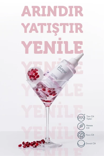 The Purest Solutions Hassas Ciltler İçin Arındırıcı ve Aydınlatıcı PHA Pembe Tonik 200 ml - 2