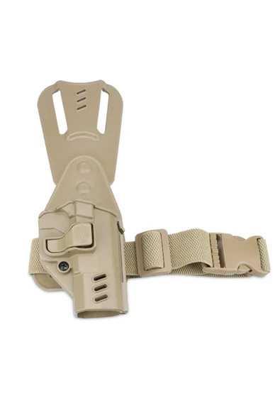 BG Glock 17 - 19 Polimer Kılıf & Alçak Taşıma Aparatı // Bej - 4