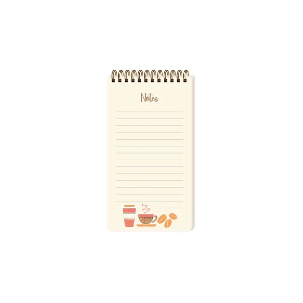 Keskin Color Karton Kapaklı Spiralli To Do List - Coffee - 2