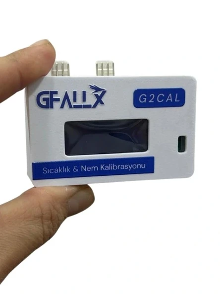 GFALLX G-2CAL Çift Problu Kuluçka Kalibrasyon Cihazı | Hassas Isı ve Nem Ölçer ürün görseli 1