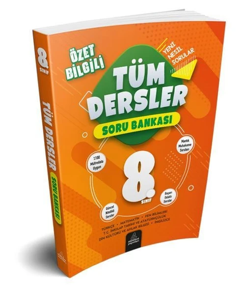 8. Sınıf Tüm Dersler Soru Bankası Element Yayınları