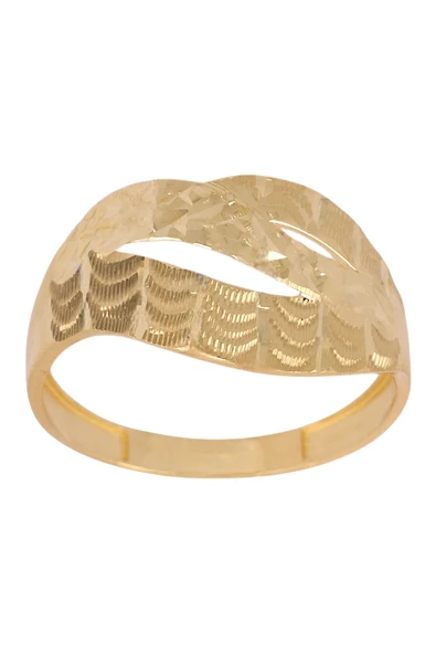 Cigold Taşsız Yüzük 14 Ayar Altın 2.25 Gr OA-C12101029016