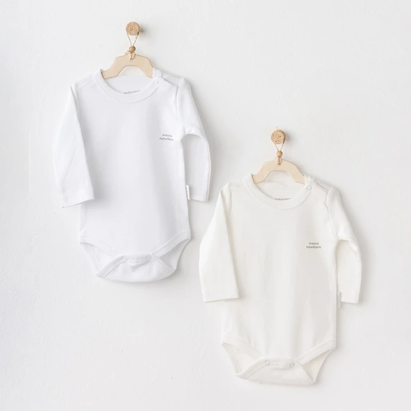Andywawa AC25210 Long Sleeve 2'Li Basic Body Ekru