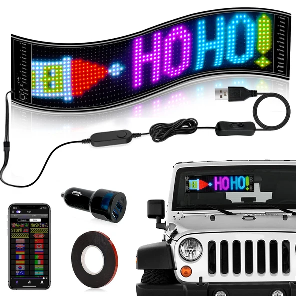 Kişiselleştirilebilir Matrix Car LED Ekran PANEL - 2
