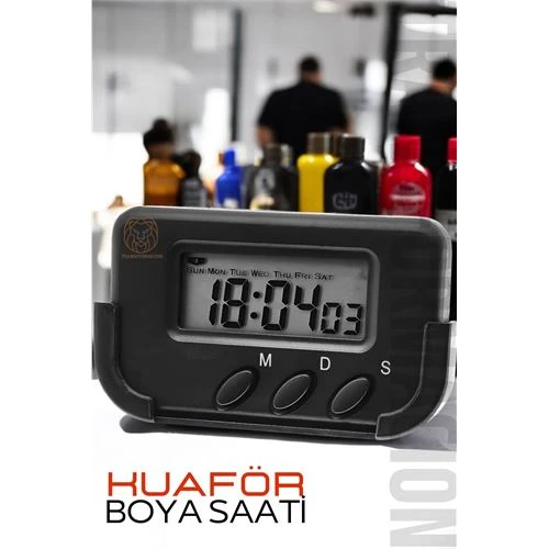 ModaCar Kuaför Boya Kronometresi Berber Kuaför Dijital Zamanlayıcı Saat - 1