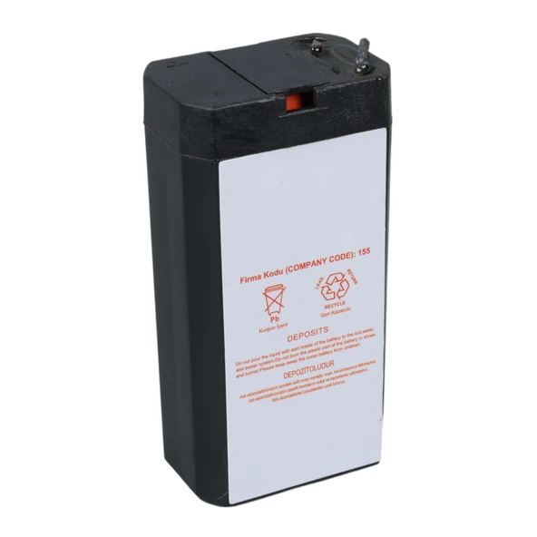 YOKOHAMA YH-40.7 4 VOLT - 0.7 AMPER KURU AKÜ (34X22X64 MM) - 2