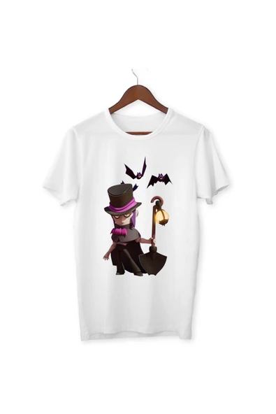 Brawl Stars Mortis Tişört Çocuk Tişört Brawl Stars Mortis Beyaz T-shirt Yetişkin Çocuk ürün görseli