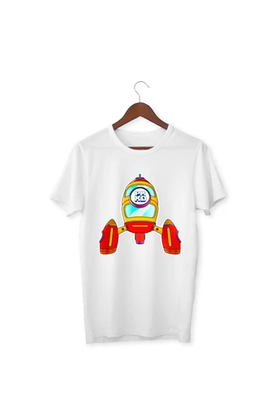 PK XD Tişört Baskılı Çocuk Yetişkin Beyaz T-shirt Unisex Tişört