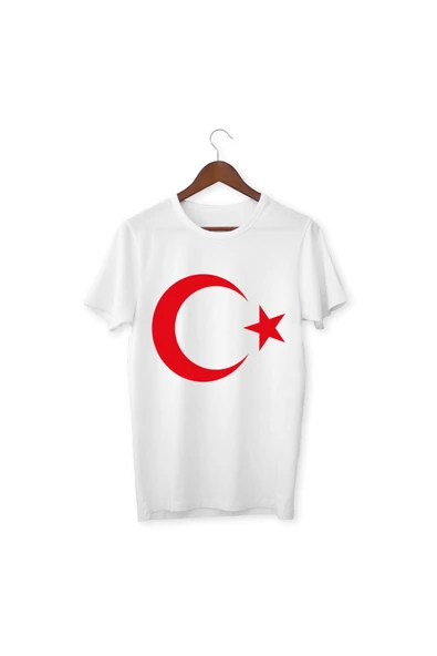 Ay Yıldız Tişört Türk Bayrağı Tişört 29 Ekim Ay Yıldız Baskılı Çocuk T-shirt