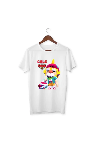 Brawl Stars Gale Çocuk Yetişkin Beyaz T-shirt Unisex Çocuk Tişört ürün görseli